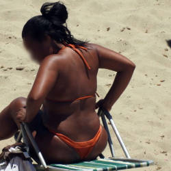 Pic #10 Big Ass From Janga Beach - Beach, Bikini Voyeur