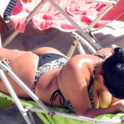 Pic #4 Delicious Asses From Brazil - Beach, Bikini Voyeur