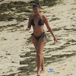 Pic #4 Black Bikini From Recife City, Brazil - Beach, Bikini Voyeur, Brunette