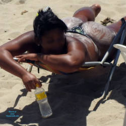 Pic #1 2016 - Ass Oiled From Brazil - Beach, Big Ass