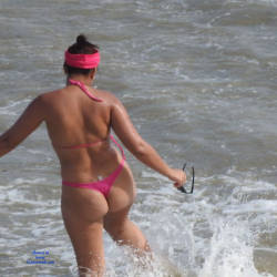 Pic #10 Pink Bikini From Brazil - Beach, Bikini Voyeur