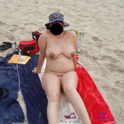 Pic #6 My Pregnant Slut Wife - Beach, Big Tits, Wife/wives
