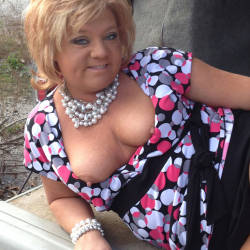 Pic #2 A Day Out Playing - Big Tits, High Heels Amateurs, Shaved, Wife/wives