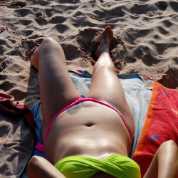 Pic #2 Sexy Slut Wife - Vacation 2015 - Beach, Big Tits, Wife/wives