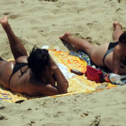 Pic #2 Big Asses From Janga Beach, Brazil - Beach