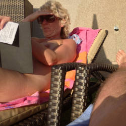 Pic #4 Naked On The Roof Of Hotel - Big Tits