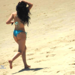 Pic #2 Blue Bikini Janga Beach, Brazil - Beach, Bikini Voyeur