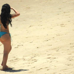 Pic #3 Blue Bikini Janga Beach, Brazil - Beach, Bikini Voyeur