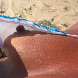 Pic #2 My Wife On The Beach!! - Big Tits, Wife/wives