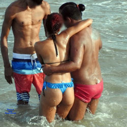 Pic #8 Friends In Janga Beach, Brazil - Beach Voyeur