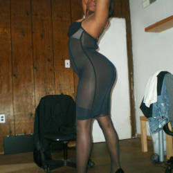 Pic #3 Black Lingerie - Ebony, High Heels Amateurs, Lingerie, See Through