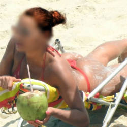 Pic #4 Delicious Ass In Janga Beach - Beach Voyeur
