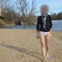 Pic #1 Panties Near The River - Beach