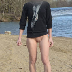 Pic #2 Panties Near The River - Beach