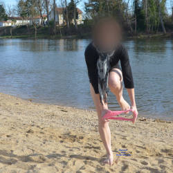 Pic #3 Panties Near The River - Beach