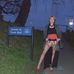 Pic #4 Valentines Flashing  - Lingerie