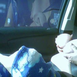 Pic #3 Flashing Truckers - Flashing, Public Exhibitionist, Big Tits, Flashing Truckers