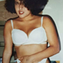 Pic #1 Barbara P In White - Brunette, Lingerie