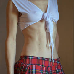 Pic #1 White Cotton Panties ! - Lingerie
