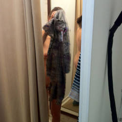 Pic #5 Naked In The Store - Open Fitting Room