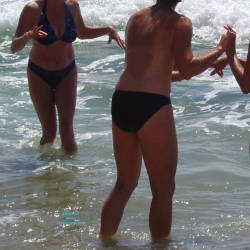 Pic #4 Miche And Mika At The Beach - Beach