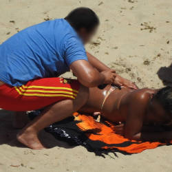 Pic #3 Husband And Wife At Beach - Beach Voyeur