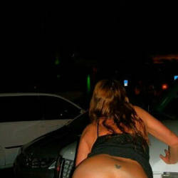 Pic #6 Milf Flashing Around  - Big Tits, Flashing, High Heels Amateurs, Public Exhibitionist, Public Place, Bush Or Hairy