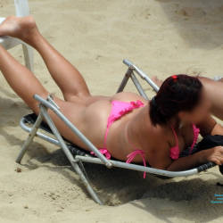 Pic #3 Pink Bikini From Recife City, Brazil - Beach Voyeur, Bikini Voyeur