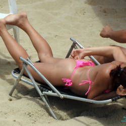 Pic #4 Pink Bikini From Recife City, Brazil - Beach Voyeur, Bikini Voyeur