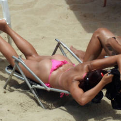 Pic #5 Pink Bikini From Recife City, Brazil - Beach Voyeur, Bikini Voyeur