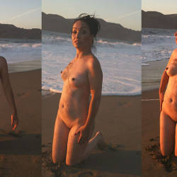 Pic #7 Sunset At Baker - Beach, Brunette
