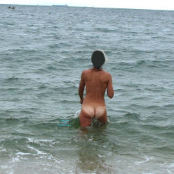 Pic #3 Nude On A Melbourne Beach - Beach, Big Tits, Wife/wives