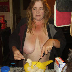 Pic #3 Cooking - Big Tits, Wife/wives