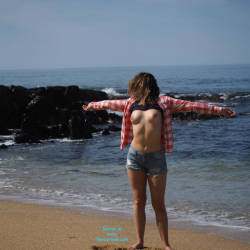 Pic #2 Sexyb At The Beach - Beach, Shaved