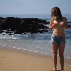 Pic #4 Sexyb At The Beach - Beach, Shaved