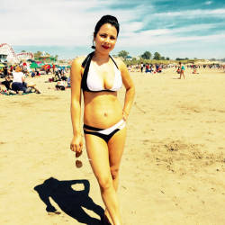 Pic #2 Hot Indian Woman in Bikini - Brunette