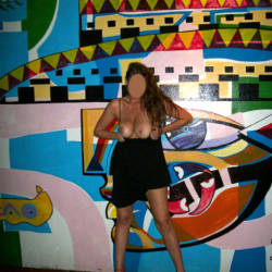 Pic #1 Fun Hotel Flashing  - Big Tits, Flashing, Public Exhibitionist, Public Place