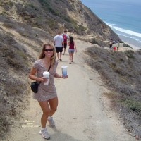 Pic #1 Brunette: At Blacks Beach