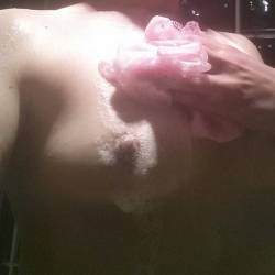 Medium tits of my girlfriend - zina