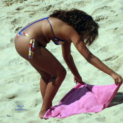 Pic #5 Pau Amarelo Beach - Bikini Voyeur, Beach Voyeur, Brunette