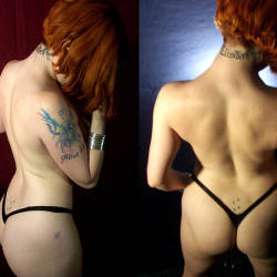 Pic #3 Showing Off - Big Tits, Redhead, Tattoos
