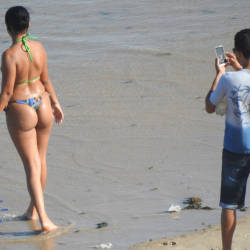 Pic #3 Janga Beach, Brazil - Beach Voyeur, Bikini Voyeur, Brunette