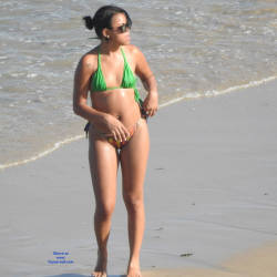 Pic #4 Janga Beach, Brazil - Beach Voyeur, Bikini Voyeur, Brunette