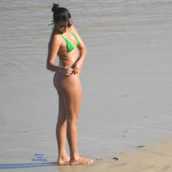 Pic #8 Janga Beach, Brazil - Beach Voyeur, Bikini Voyeur, Brunette