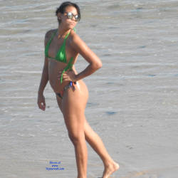 Pic #10 Janga Beach, Brazil - Beach Voyeur, Bikini Voyeur, Brunette