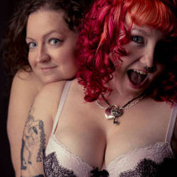 Pic #1 Not One But Two  - Big Tits, Brunette, Girl On Girl, Redhead