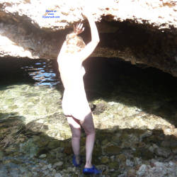 Pic #1 Blondie On The Rocks - Big Tits, Blonde