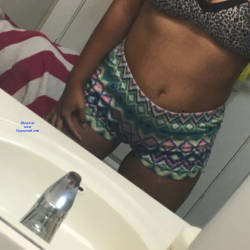 Pic #3 Teasing In The Mirror - Big Tits