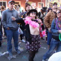 Pic #5Mardi Gras 2016 2 - Big Tits, Flashing, Public Exhibitionist, Public Place