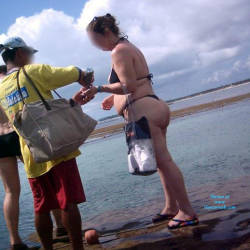 Pic #3 Wife In Porto Beach, Recife City - Beach Voyeur, Bikini Voyeur